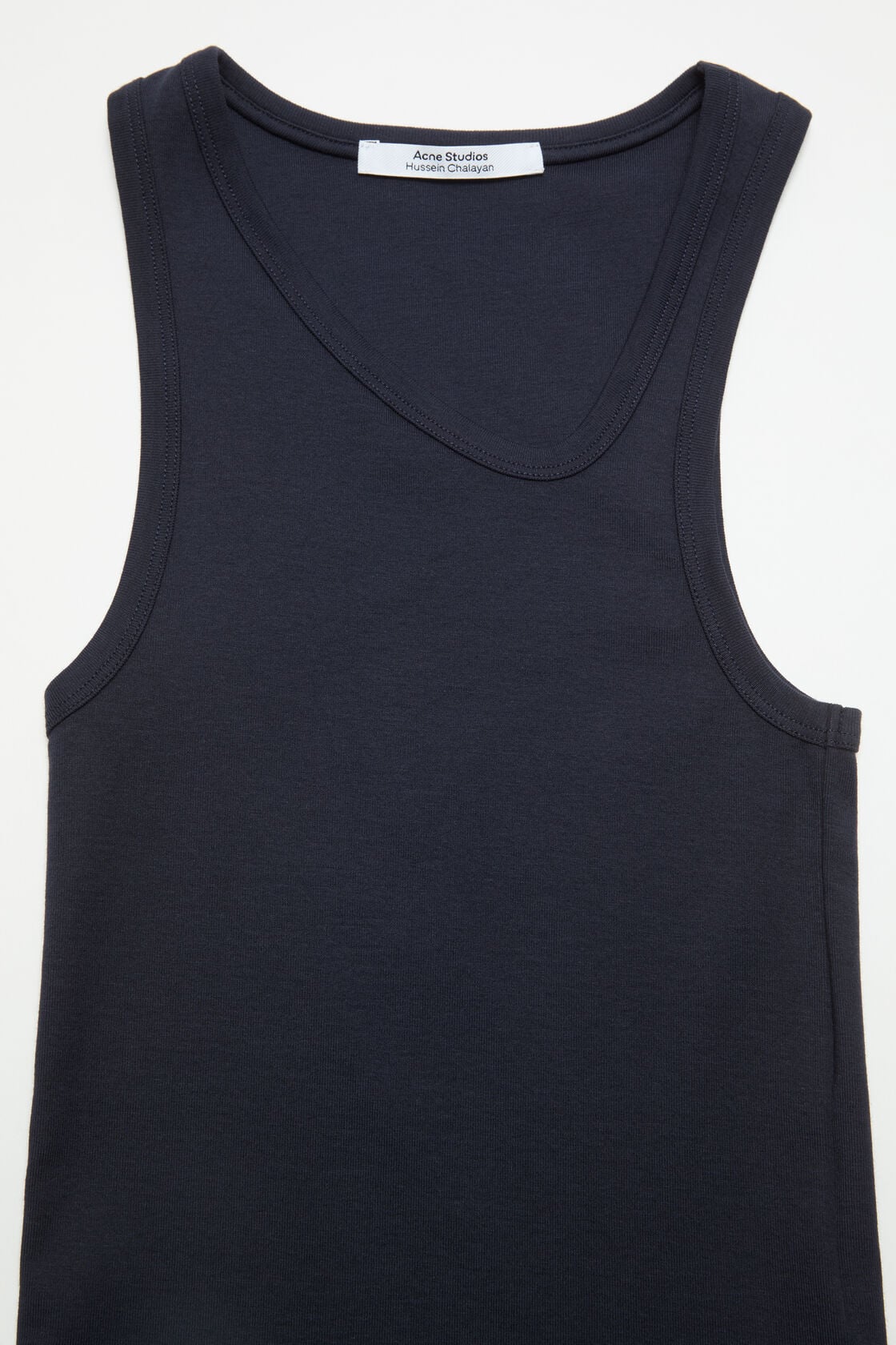 Asymmetrical Tank Top - Mid blue