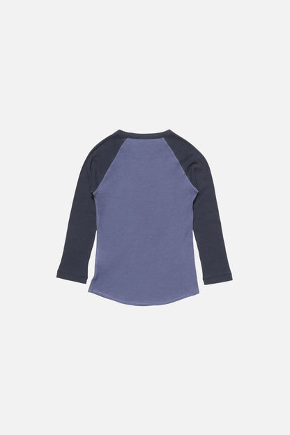 Jersey t-shirt with logo - Denim Blue