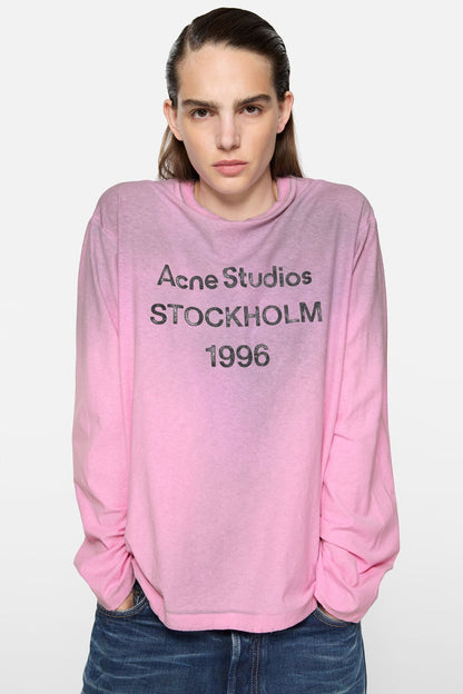 Sprayed 1996 logo t-shirt - Cotton candy pink