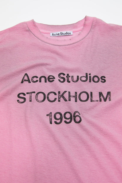 Sprayed 1996 logo t-shirt - Cotton candy pink