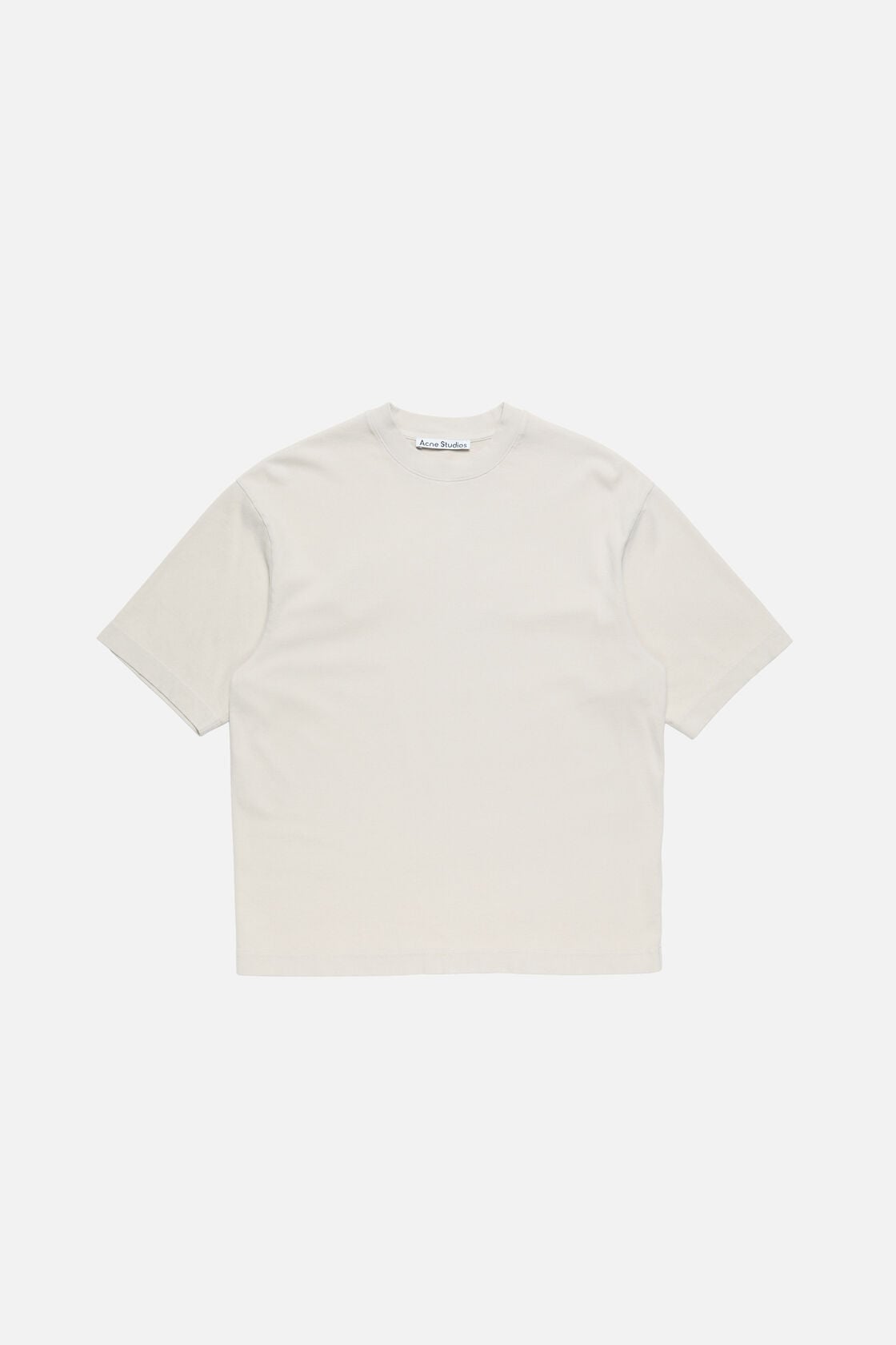 Rubber logo t-shirt - Light taupe