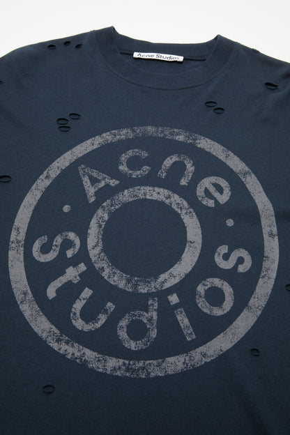 Layered logo t-shirt - Dark navy