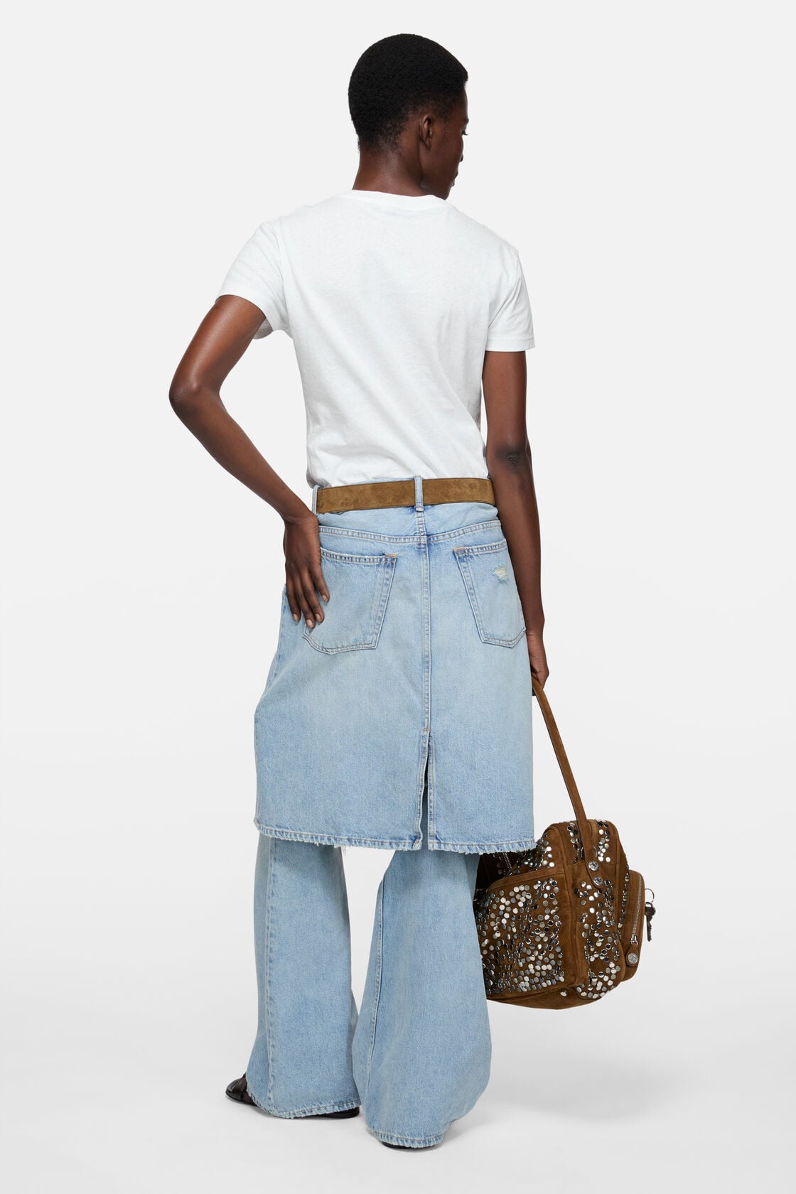 Fitted graphic t-shirt - Off white