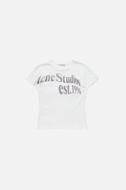 Fitted graphic t-shirt - Off white