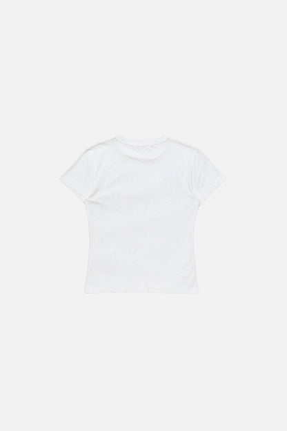 Fitted graphic t-shirt - Off white