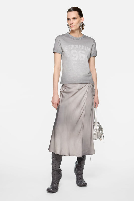 Sprayed vintage logo t-shirt - Grey Melange