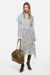 Light blue/beige