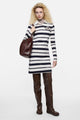 Navy/ecru