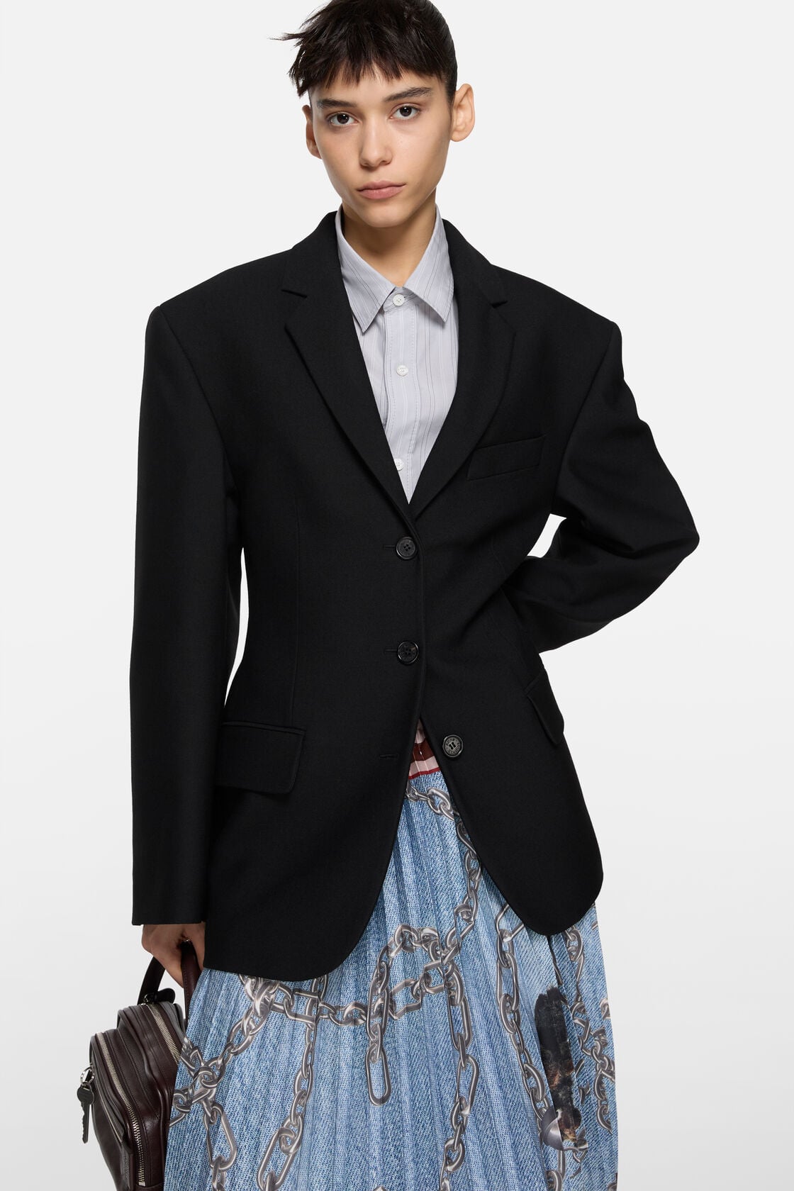Single-breasted suit jacket - Black