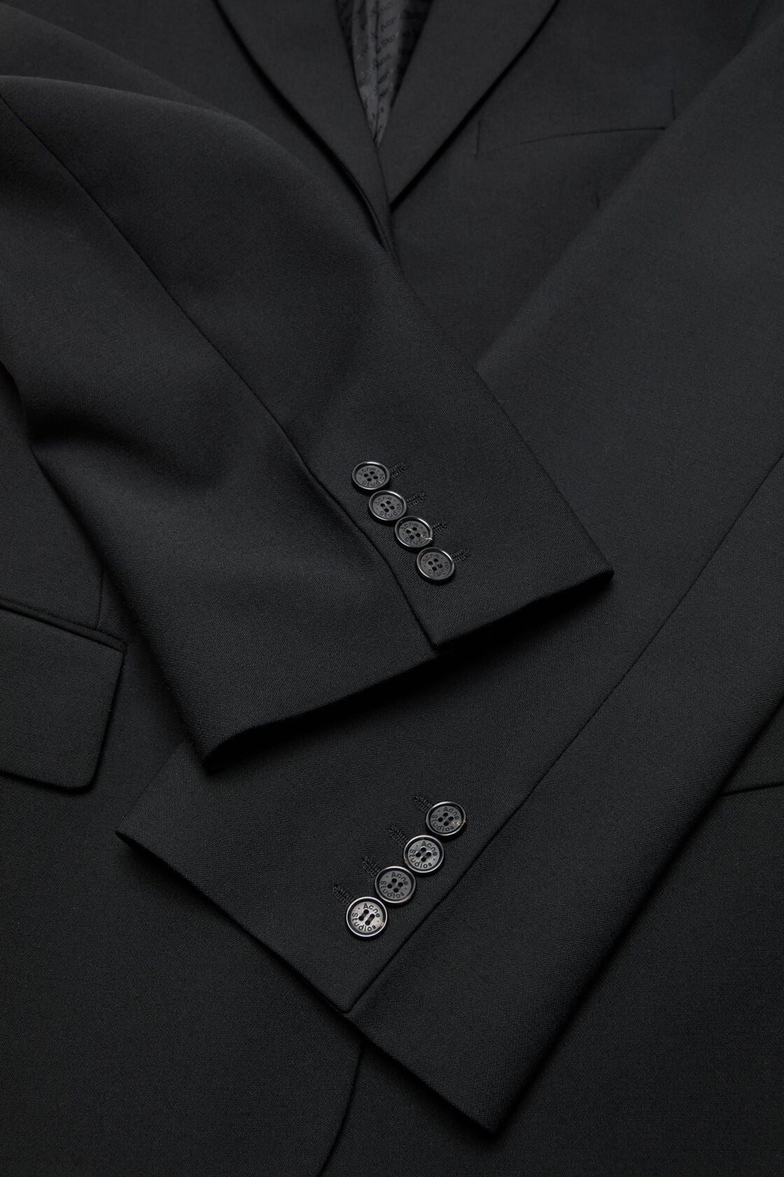Single-breasted suit jacket - Black
