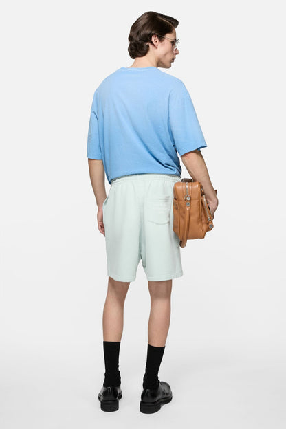 Vintage fleece shorts - Pale mint