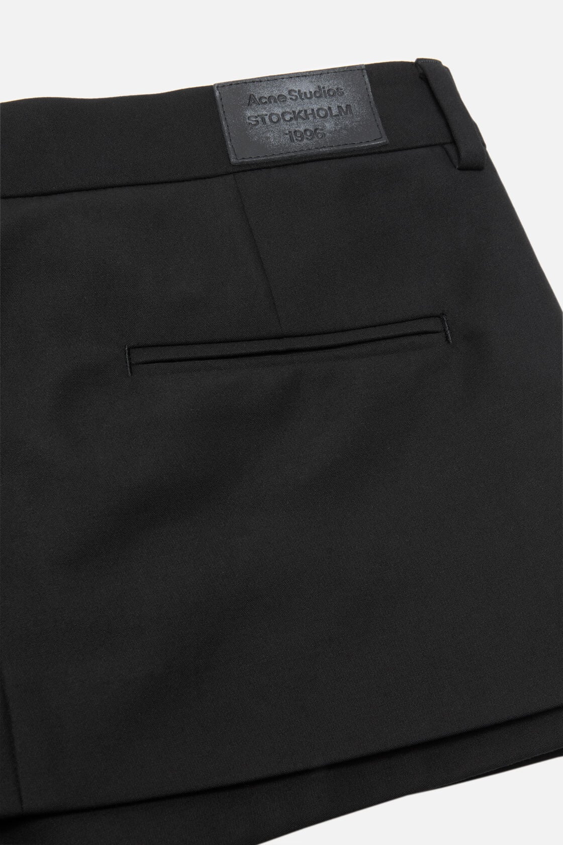 Layered miniskirt - Black