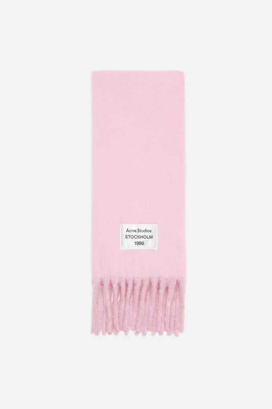 Bicolour Alpaca Scarf - Pink/lilac