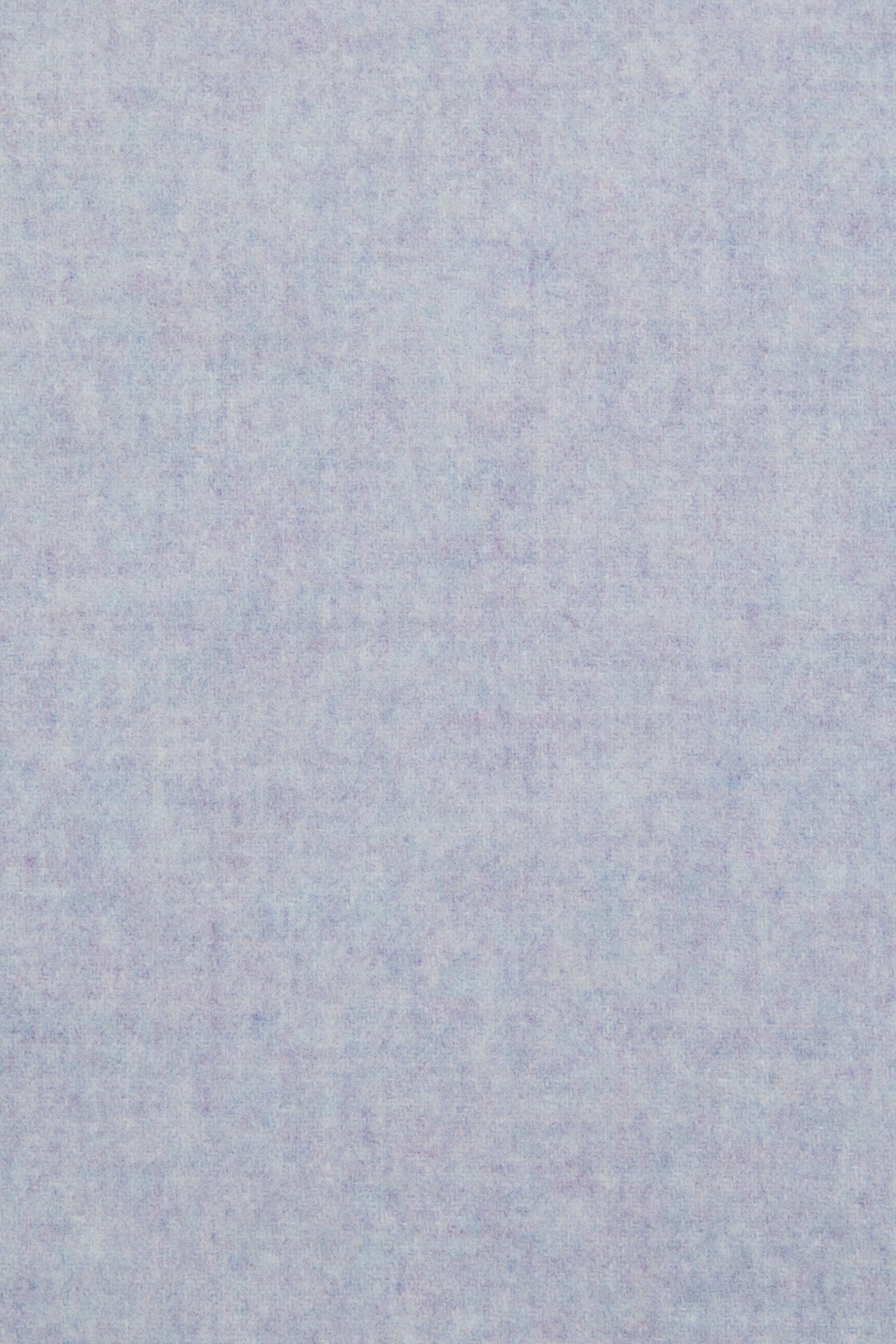 Fringe wool scarf – Narrow - Powder blue mélange