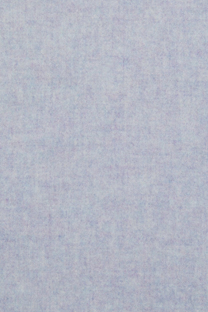 Fringe wool scarf – Narrow - Powder blue mélange