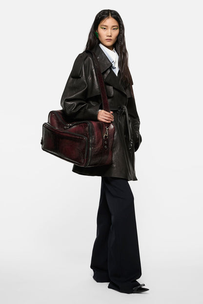 Camero duffle bag - Burgundy