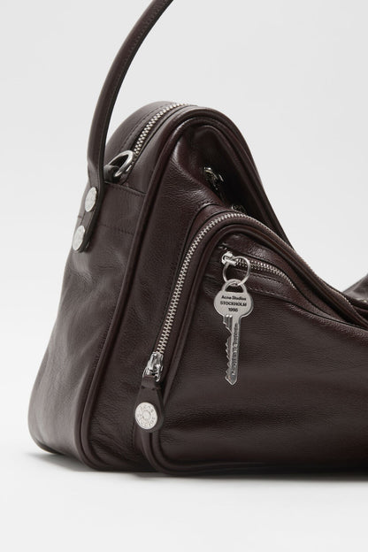 Camero Camera Shoulder Bag - Chocolate brown