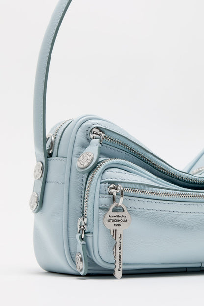 Camero Party Shoulder Bag - Dusty blue