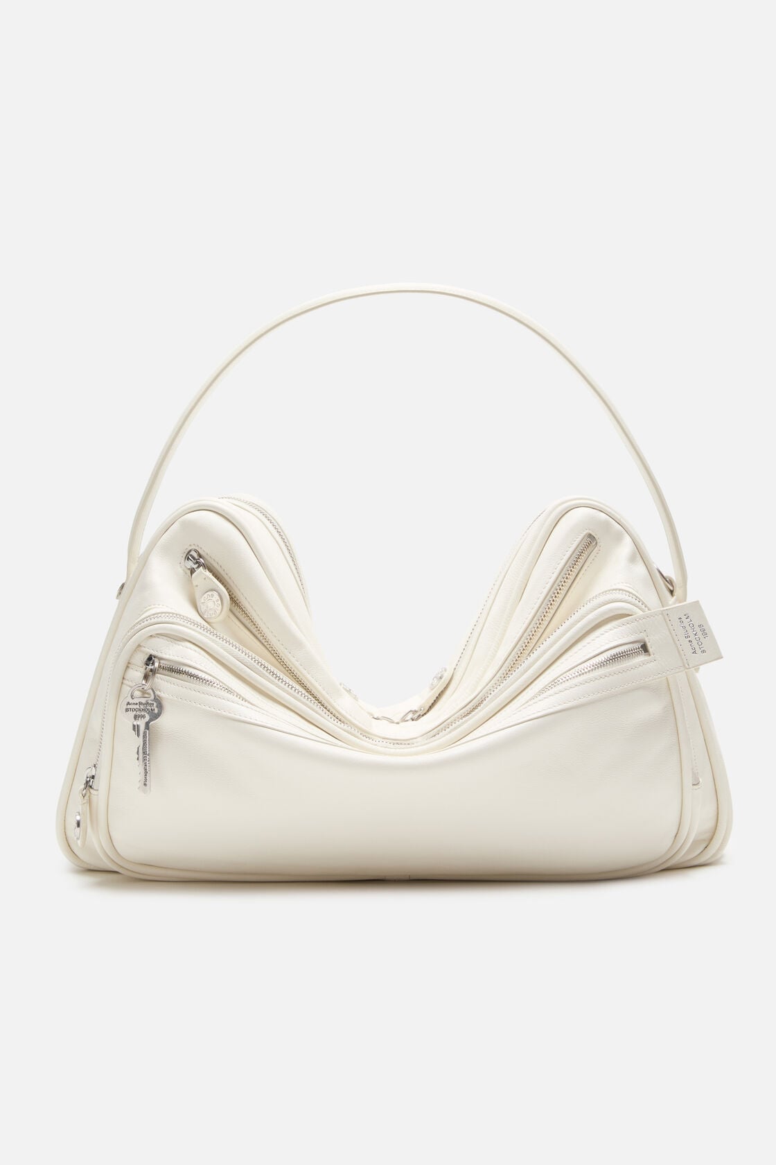 Camero Camera Shoulder Bag - Cream white
