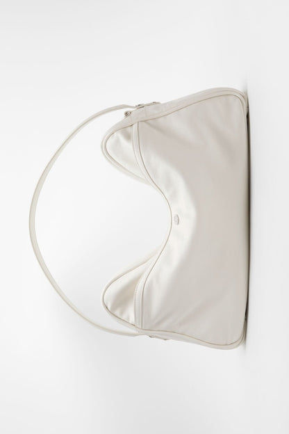 Camero Camera Shoulder Bag - Cream white