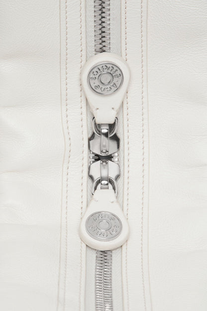 Camero Camera Shoulder Bag - Cream white