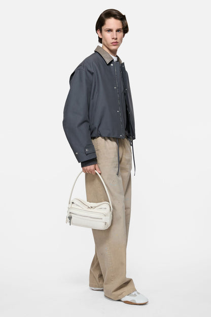 Camero Party Shoulder Bag - Cream white