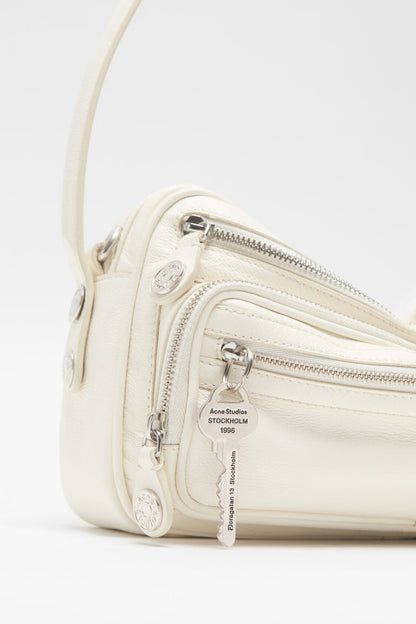 Camero Party Shoulder Bag - Cream white