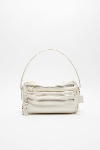 Camero Party Shoulder Bag - Cream white