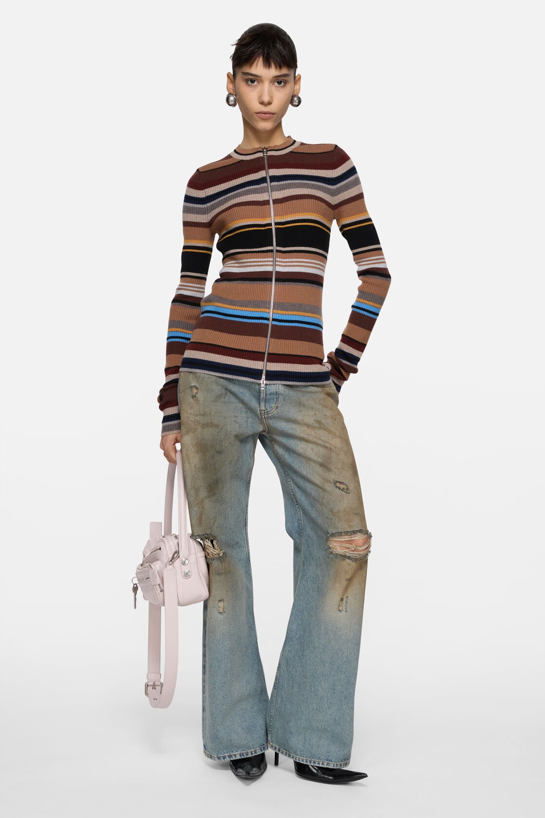 Camero Party shoulder bag - Pale Pink