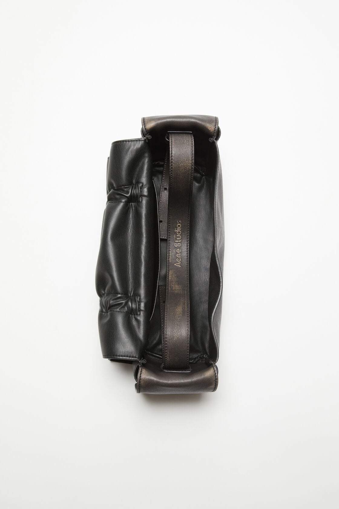 Multipocket shoulder bag - Dark brown/beige