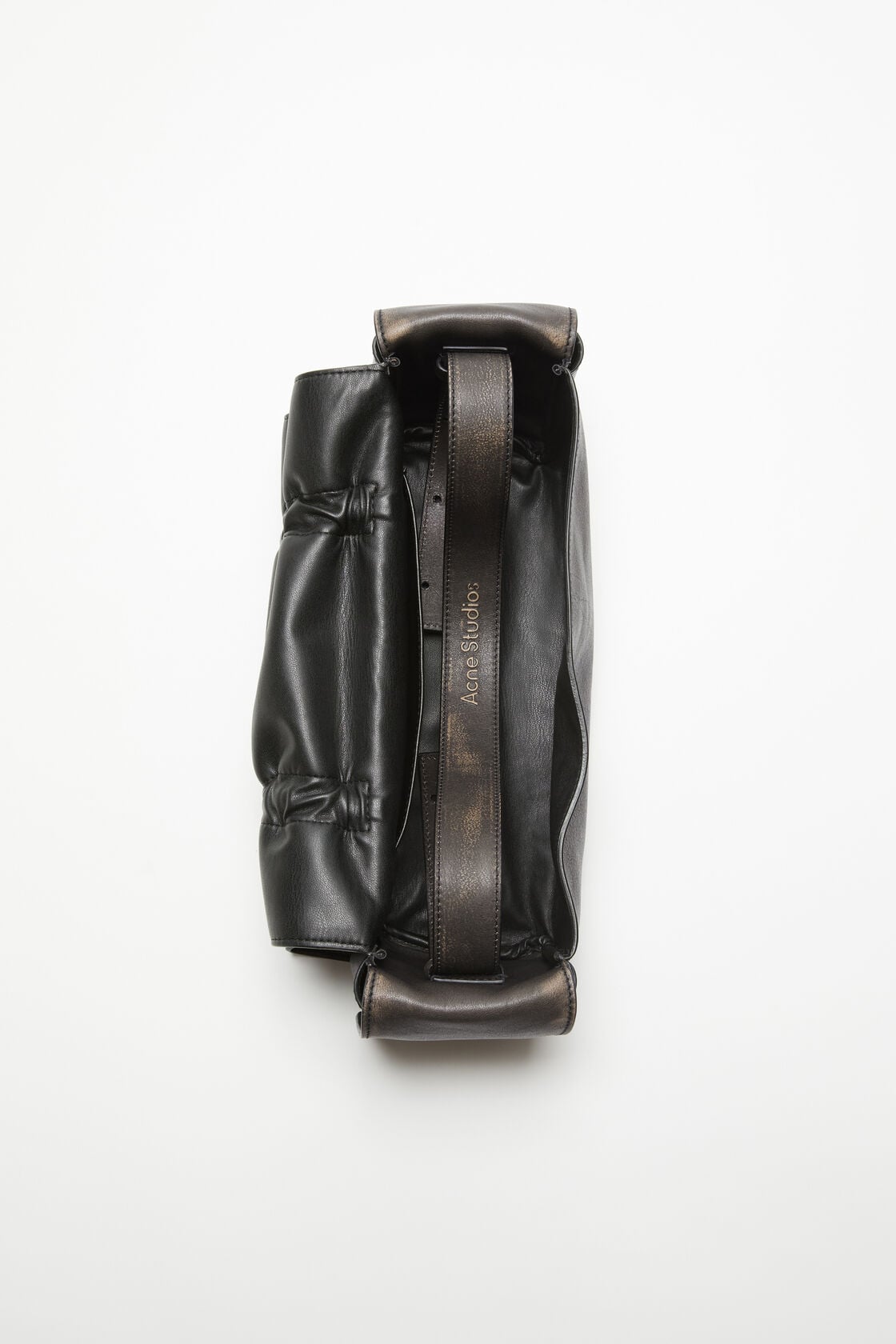 Multipocket shoulder bag - Dark brown/beige