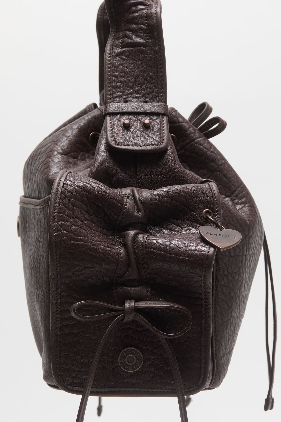 Multipocket Bucket Bag - Chocolate brown
