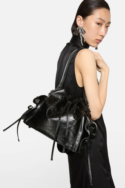 Multipocket bucket bag - Black