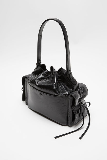 Multipocket bucket bag - Black