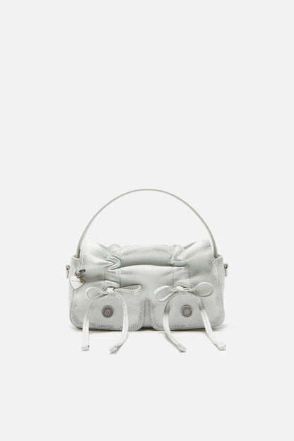 Multipocket micro bag - White/grey