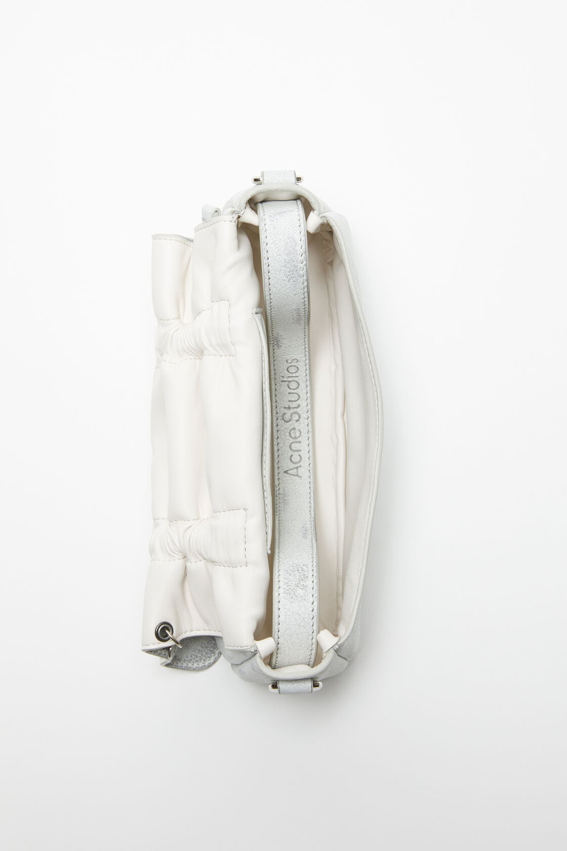 Multipocket micro bag - White/grey