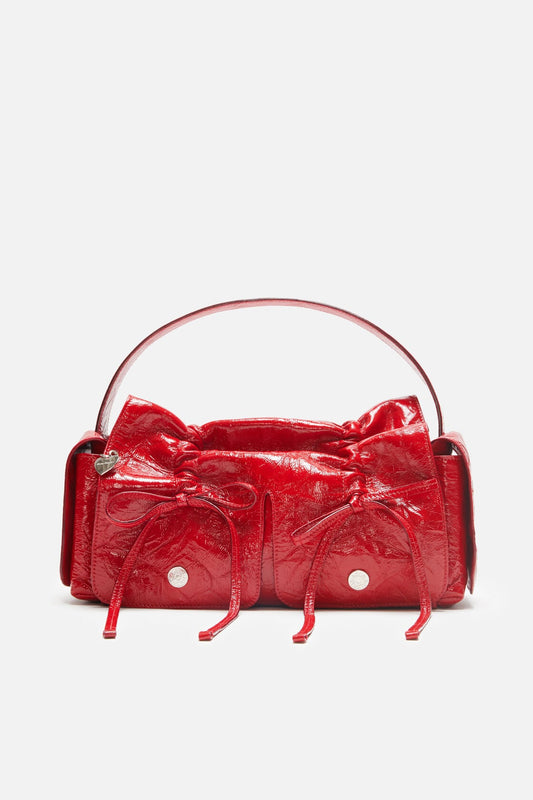 Multipocket shoulder bag - Red