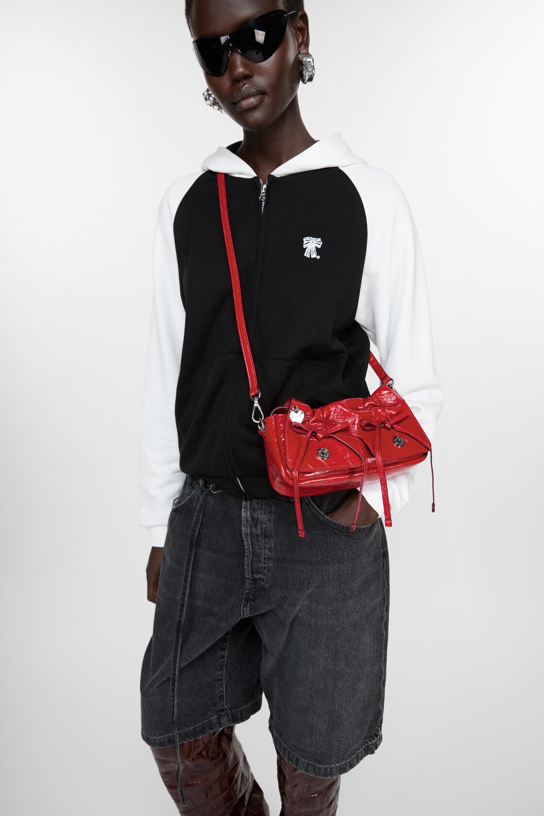 Multipocket micro bag - Red