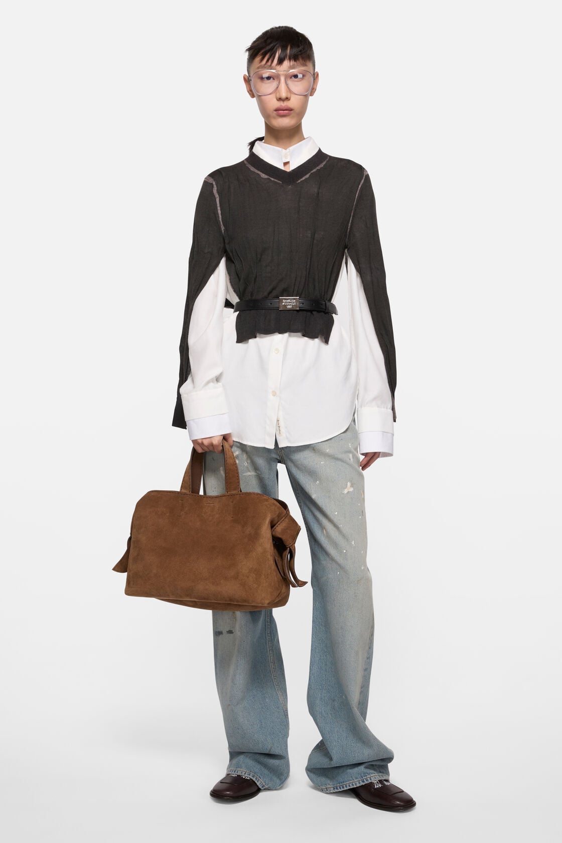Musubi tote - Cognac brown