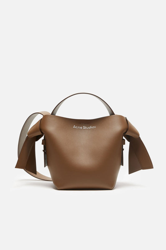 Musubi mini shoulder bag - Camel brown