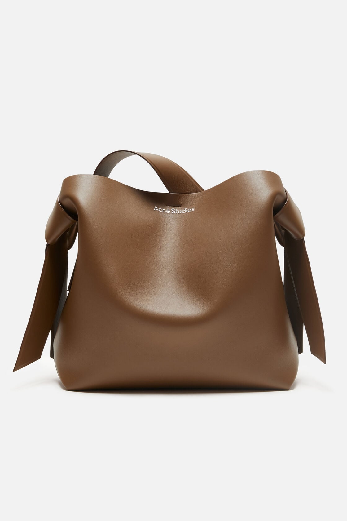 Musubi midi shoulder bag - Camel brown