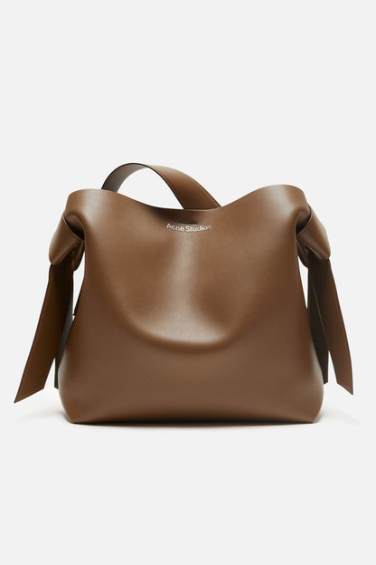Musubi midi shoulder bag - Camel brown