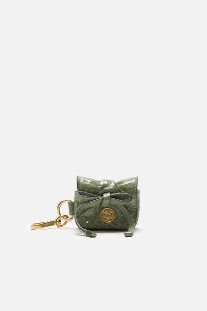 Multipocket headphones case - Wheat green