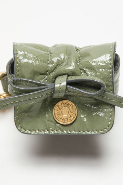 Multipocket headphones case - Wheat green