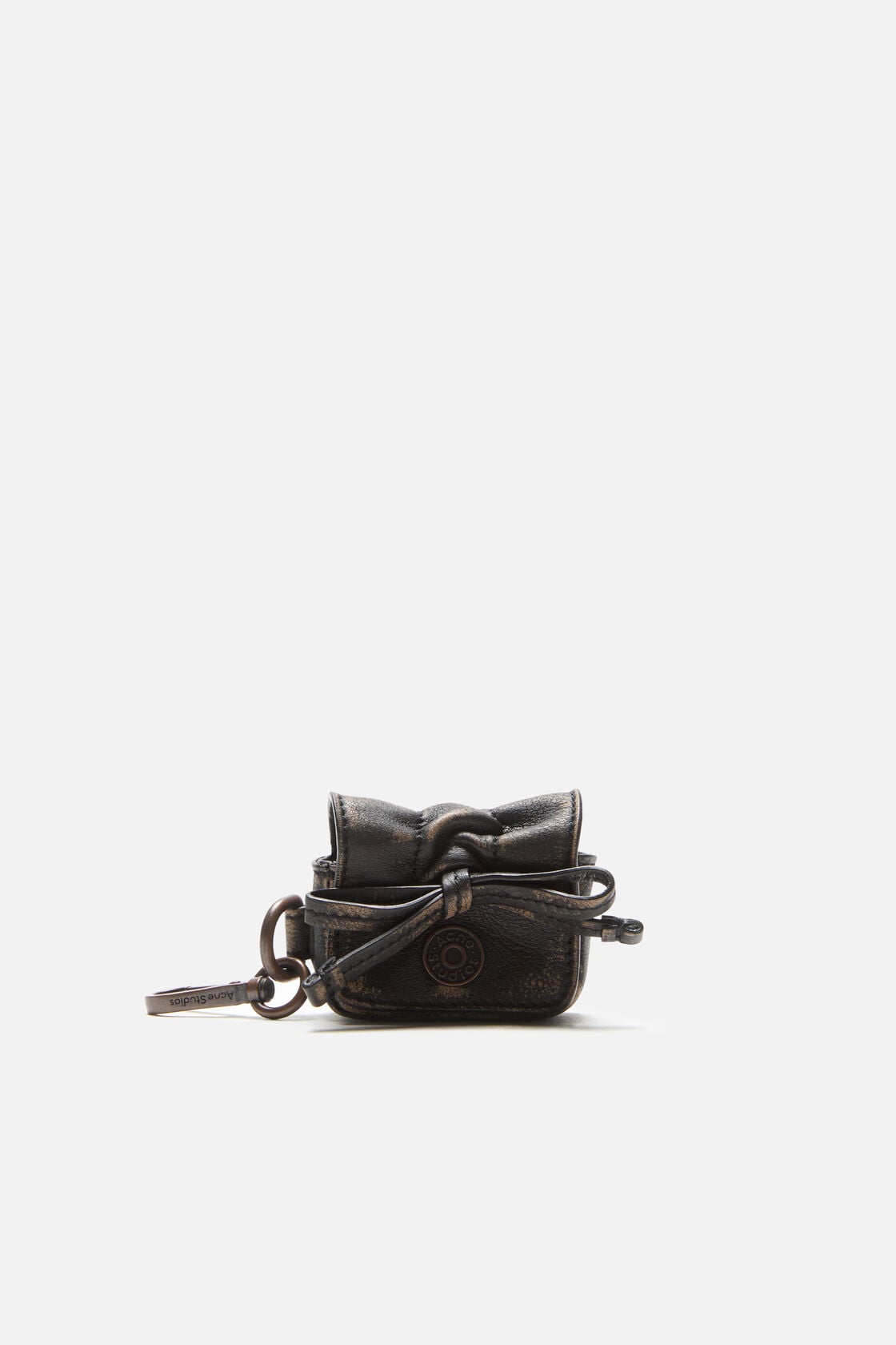 Multipocket headphones case - Dark brown/beige