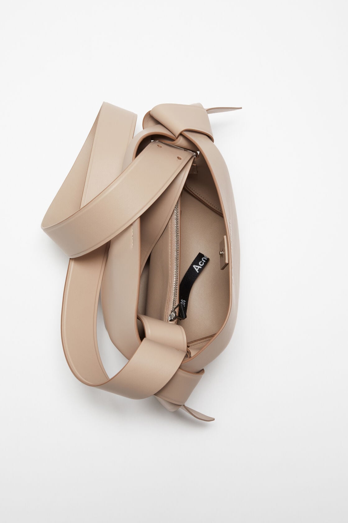 Musubi mini shoulder bag - Taupe beige