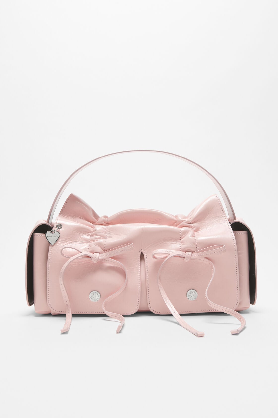 Multipocket shoulder bag - Powder pink
