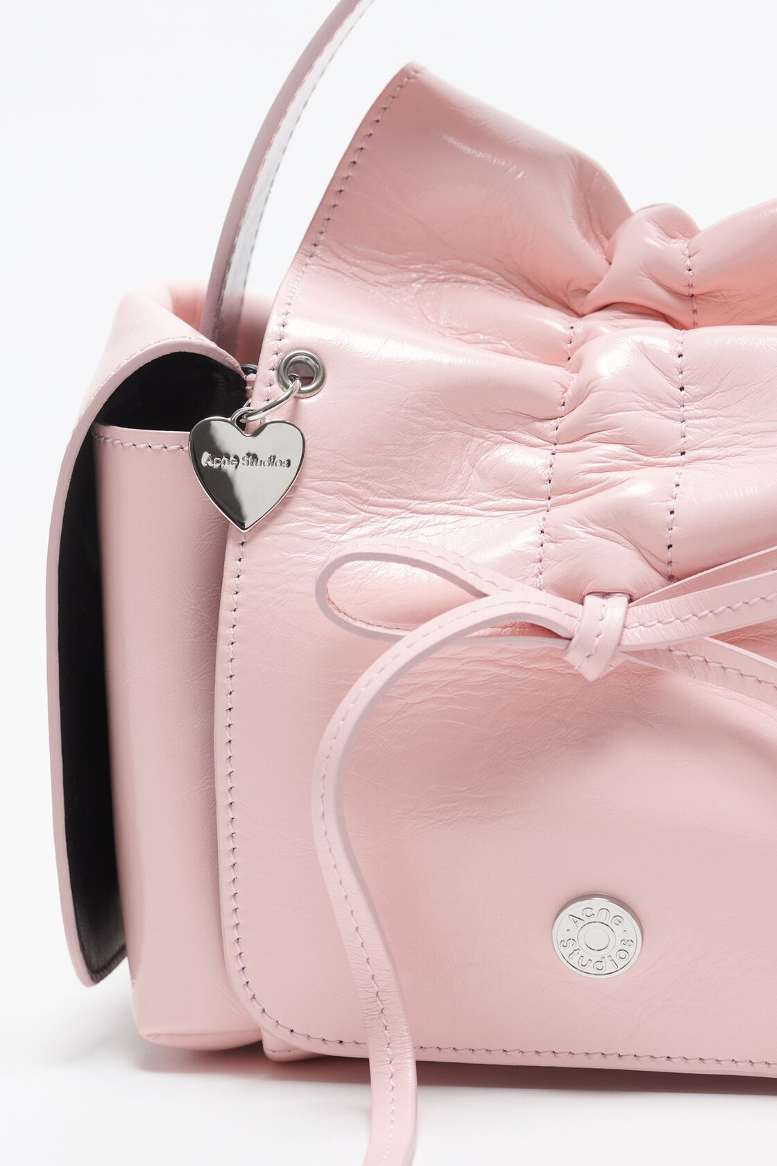 Multipocket shoulder bag - Powder pink