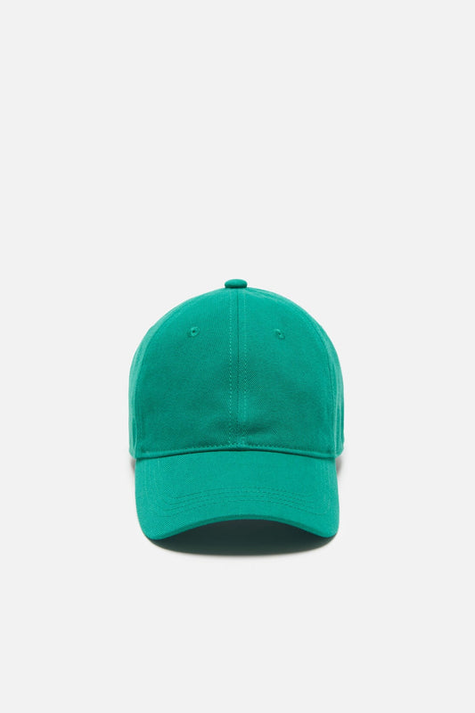 Twill logo cap - Sea green