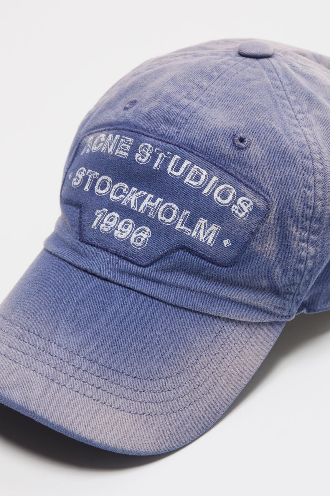 Screenprint baseball cap - Navy